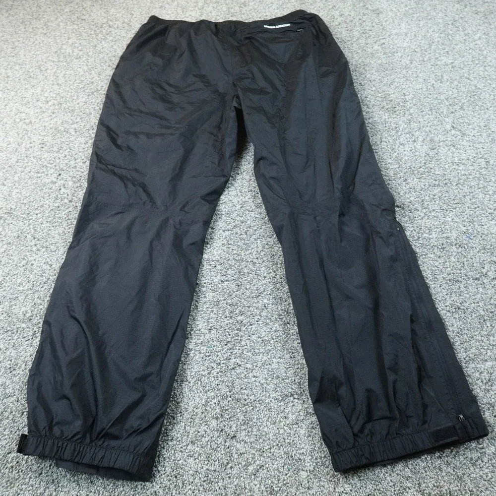 Under Armour Pants Mens XL Black Waterproof Windbreaker Ripstop Elastic Waist